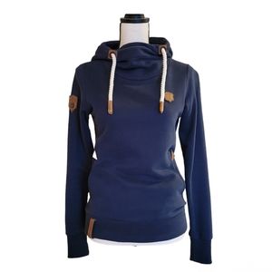 Naketano Hoodie Women's S Navy Blue